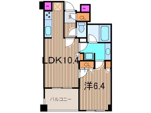 ｱ-ﾃﾞﾝ駒沢ﾊﾟ-ｸﾌﾛﾝﾄ(204)の物件間取画像